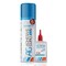 ADHESIVE GURU AG250 CA Glue (4.5 oz) & Activator Spray Set (16.9 fl oz), Transparent Super Glue and Accelerator Aerosol Kit